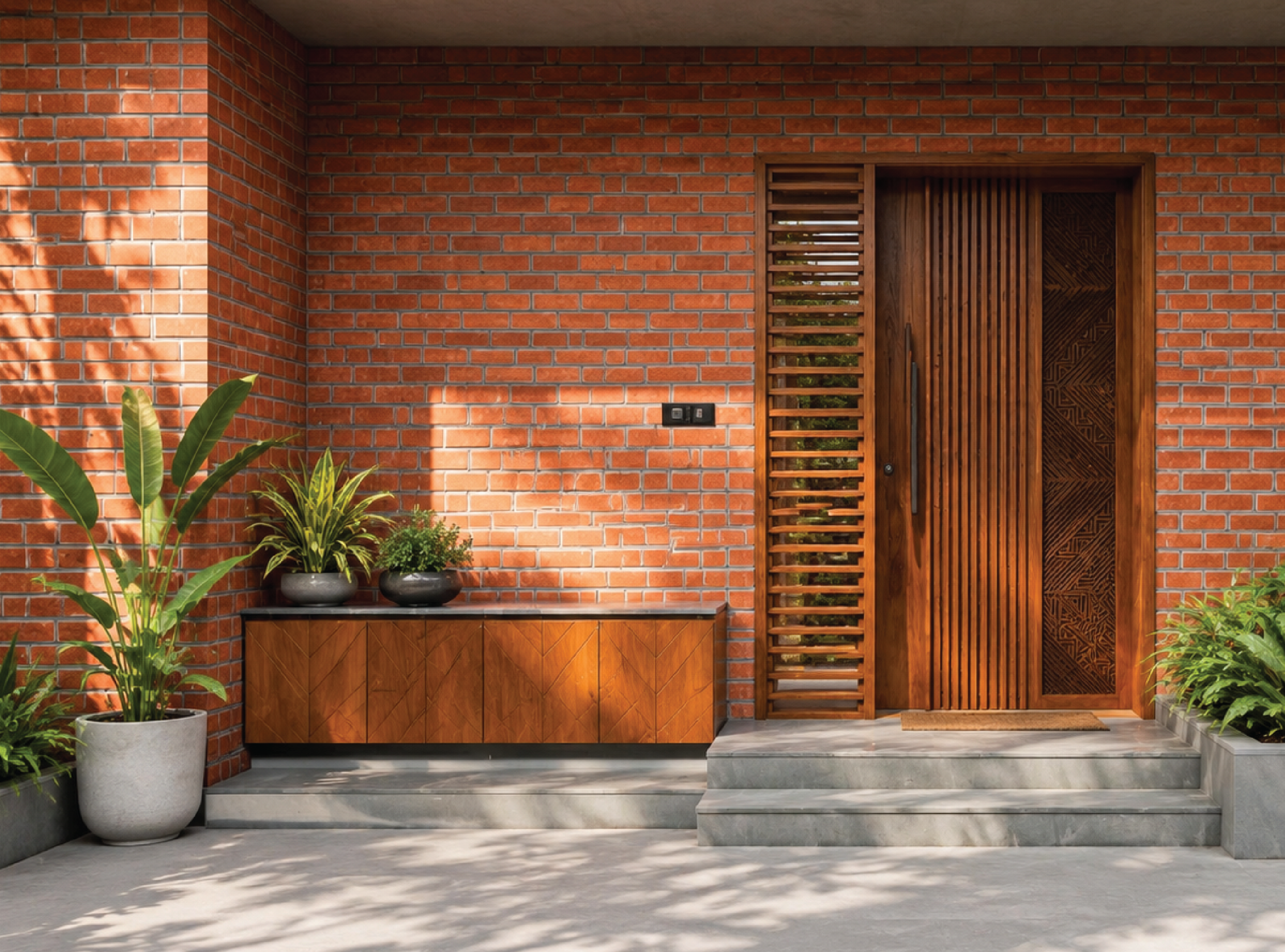 Brick Cladding for Feature Walls | Sabsun Clay Stores