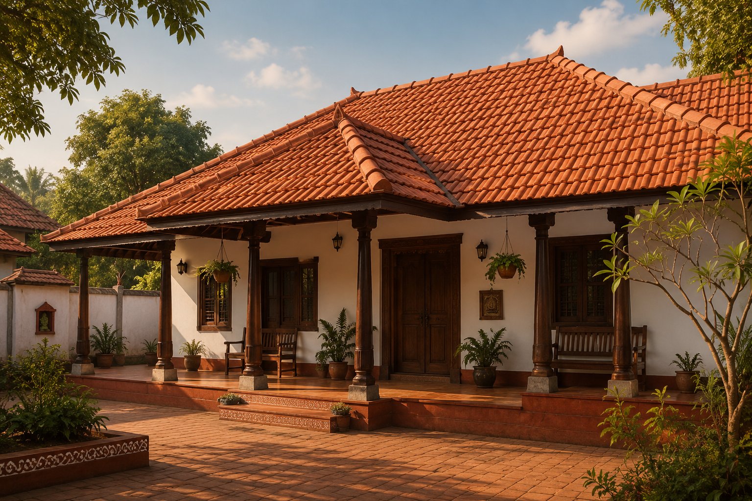 Clay Ceiling Tiles for Natural Cooling and Acoustic Comfort