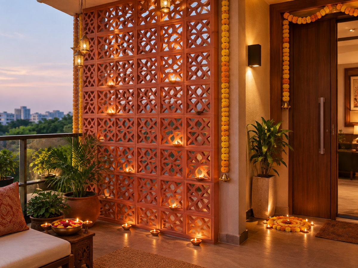 5 Diwali Jali Design Ideas for Balconies, Entrances and Walls