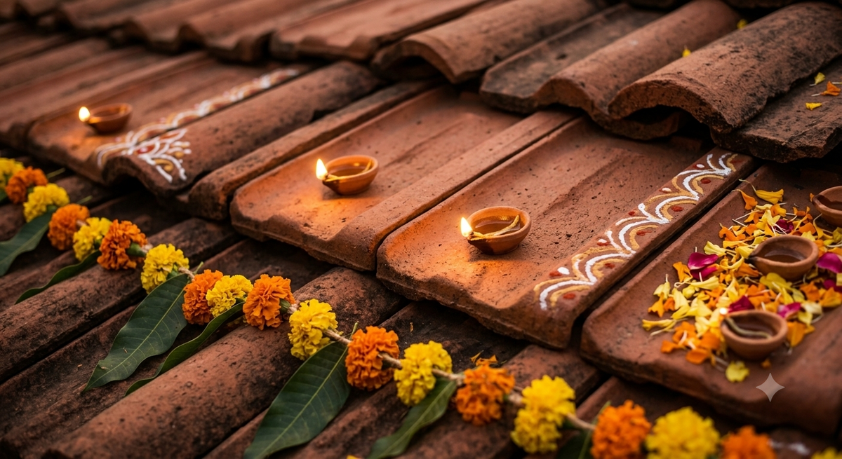 Diwali Home Renovation Ideas With Best Clay Roof Tiles