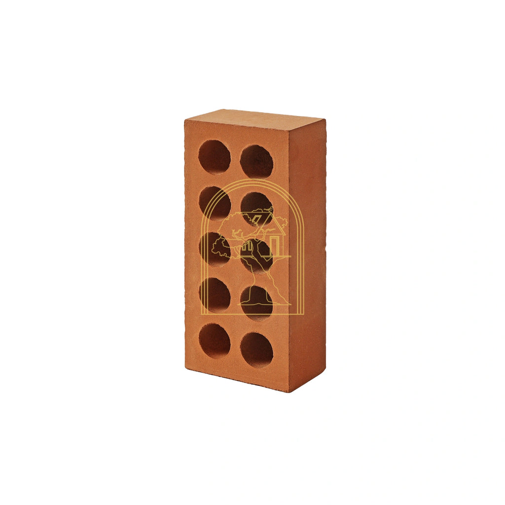 10 Hole Terracotta Dust Brick