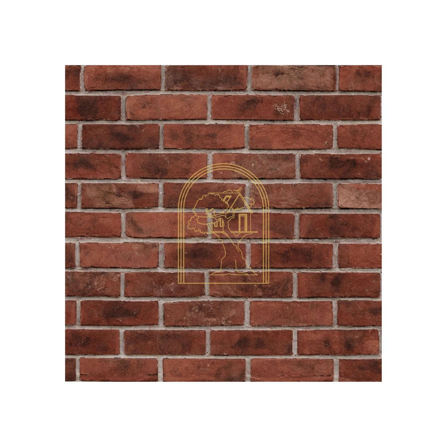 Black & Red Rustic Brick Cladding (CBH12)