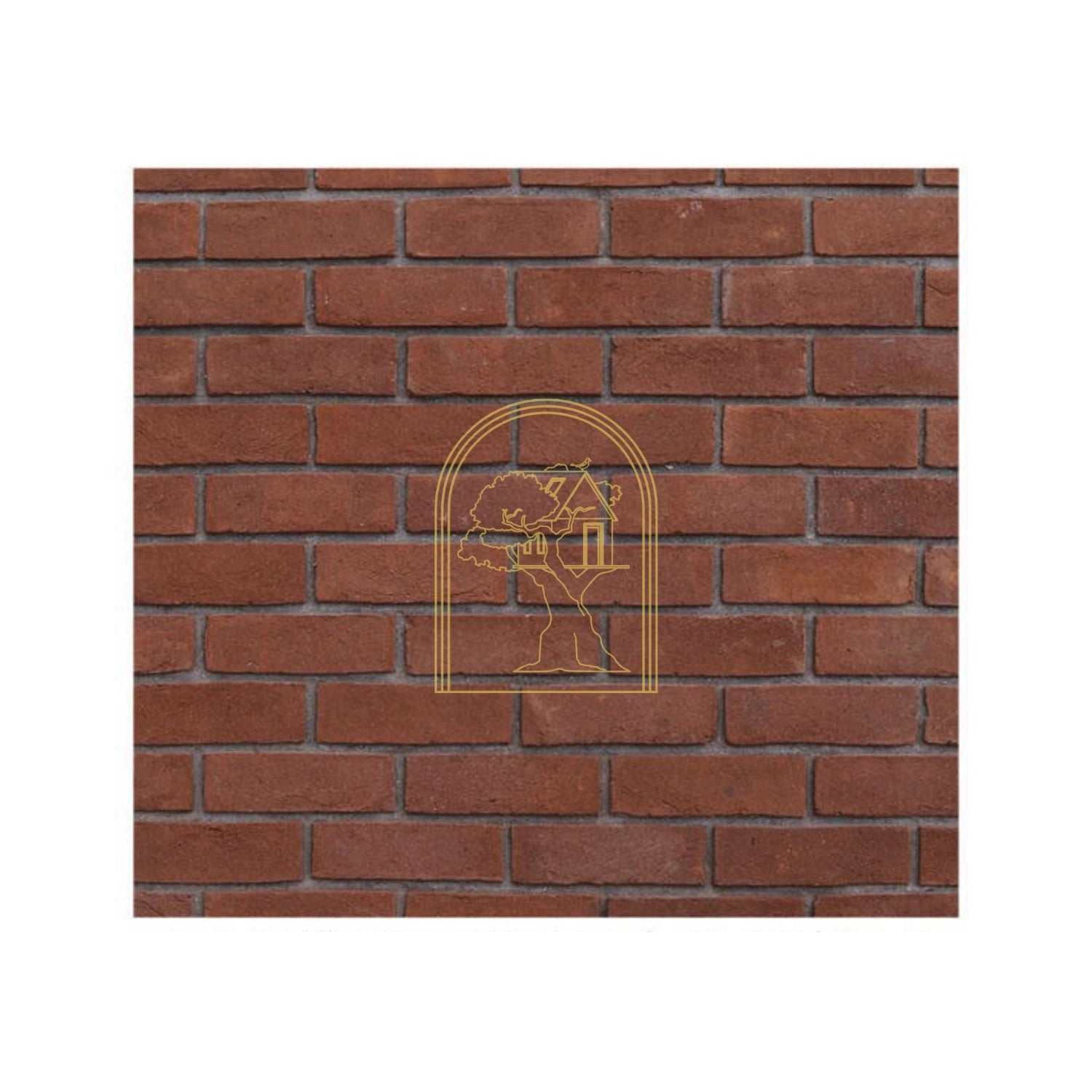 Dark Red Rustic Brick Cladding (CBH02)