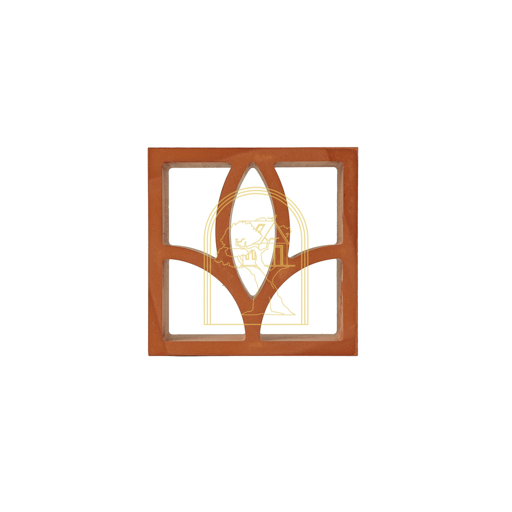Lily Terracotta Jali