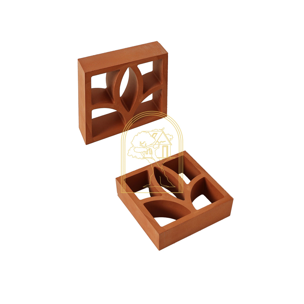 Lily Terracotta Jali