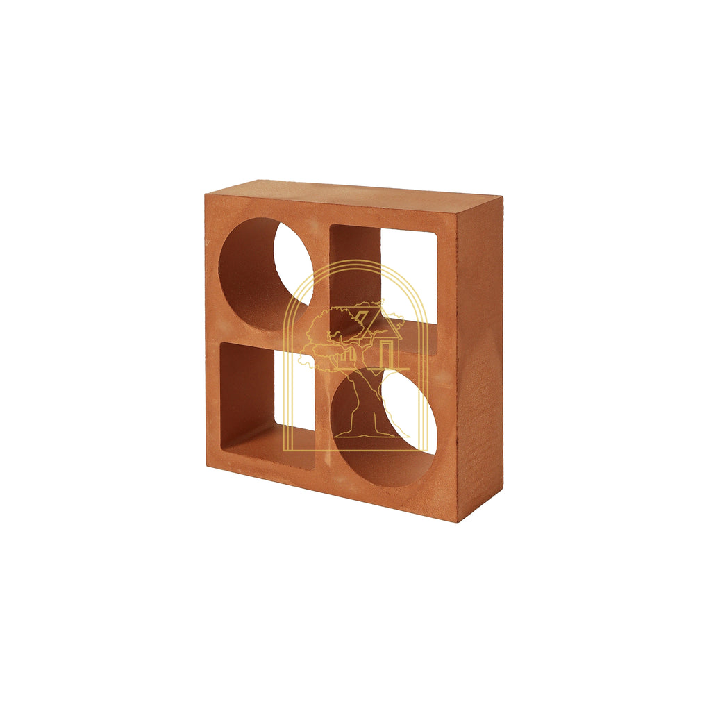 Cubic Terracotta Jali