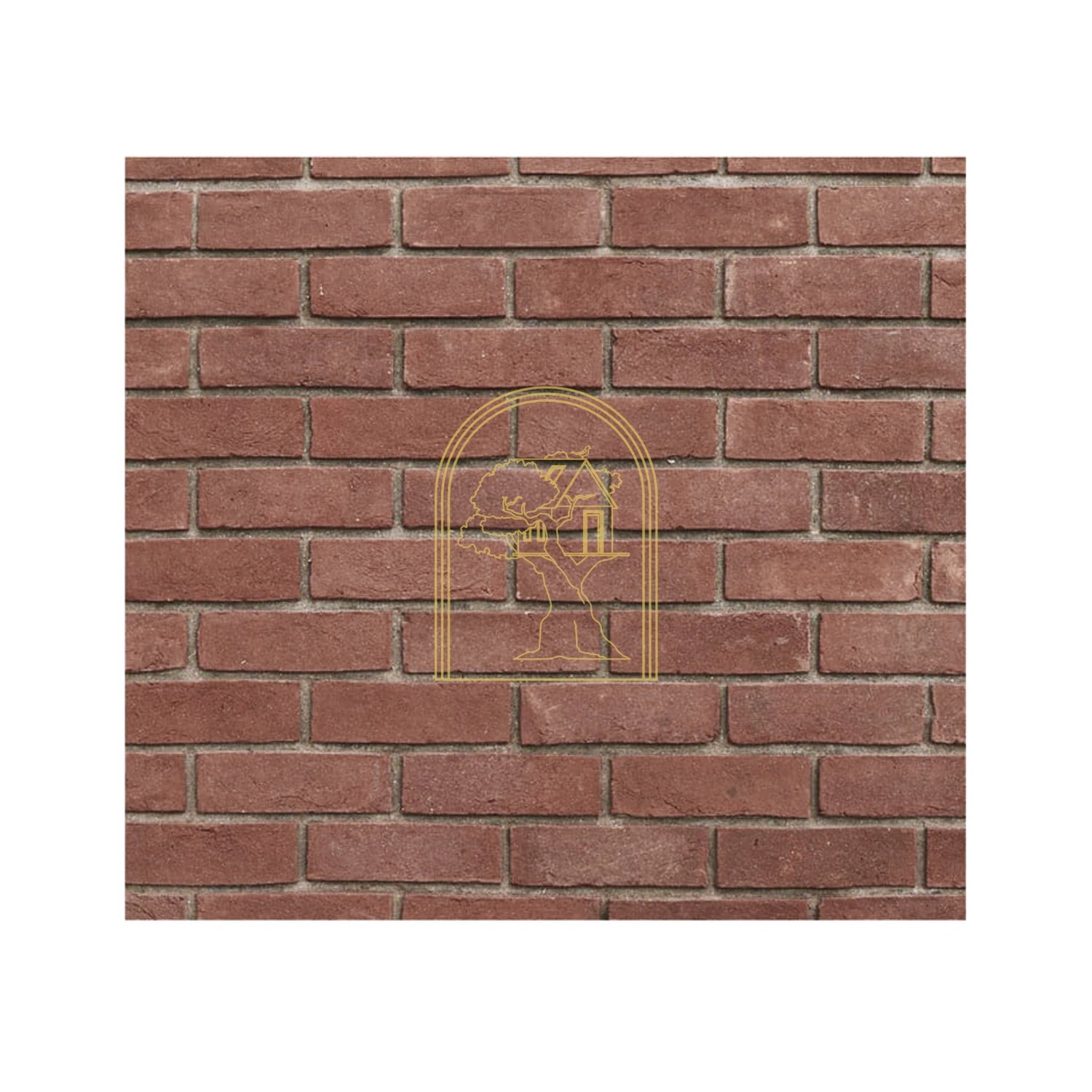 Red Rustic Brick Cladding (CBH01)