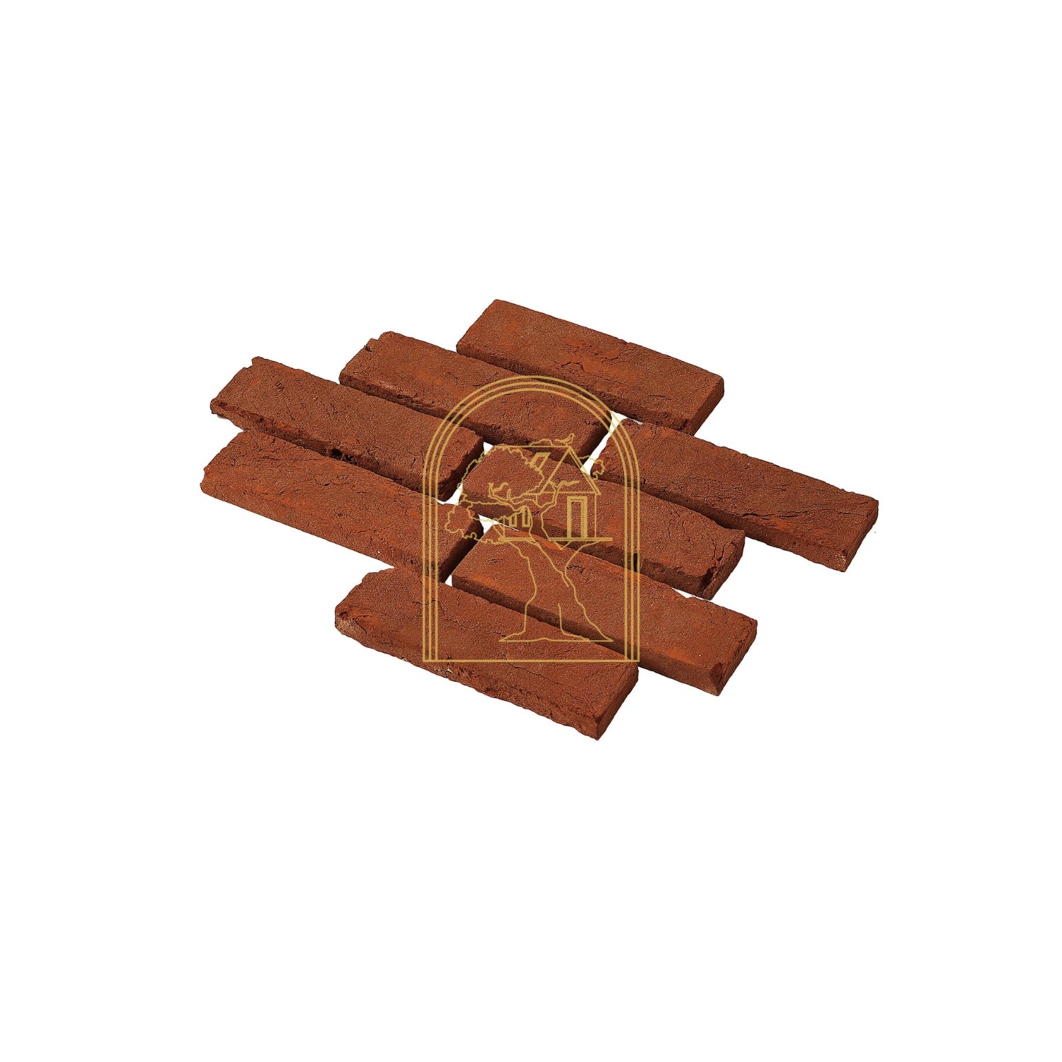 Red Rustic Brick Cladding (CBH01)