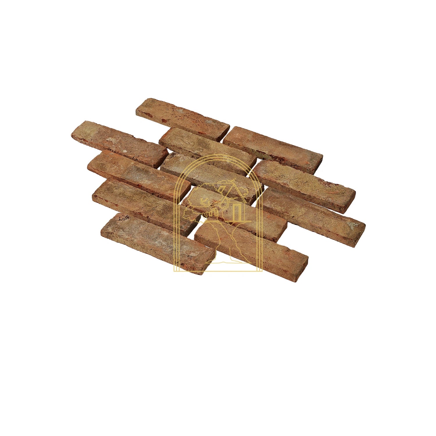 Yellow Rustic Brick Cladding (CBH04)