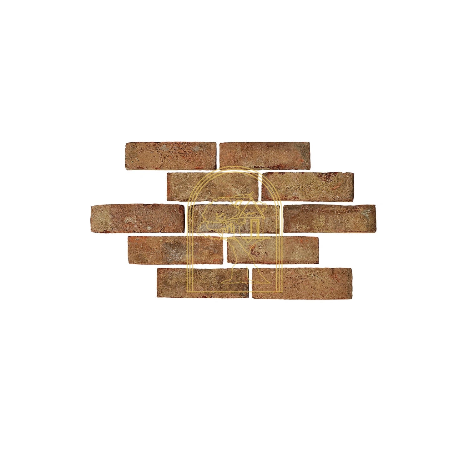 Yellow Rustic Brick Cladding (CBH04)